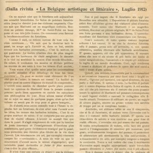 Le Futurisme et la Philosophie - Articolo sul Futurismo scritto da Louis Auguste Joly.